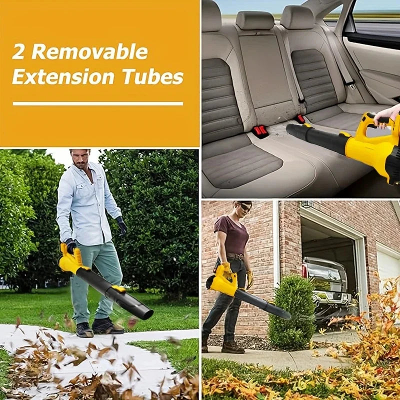 Ultra High Power Cordless Leaf Blower with Battery for Garden Cleaning Leaves Dust Removal and Snow Removal