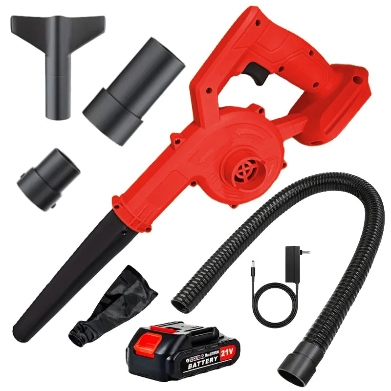Ultra High Power Cordless Leaf Blower with Battery for Garden Cleaning Leaves Dust Removal and Snow Removal