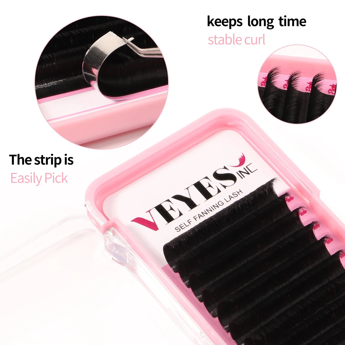 Veyes Easy Fanning Eyelash Extensions Russian Volume Lashes