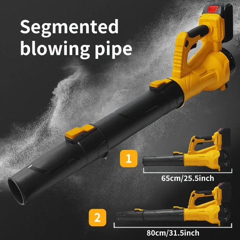 Ultra High Power Cordless Leaf Blower with Battery for Garden Cleaning Leaves Dust Removal and Snow Removal