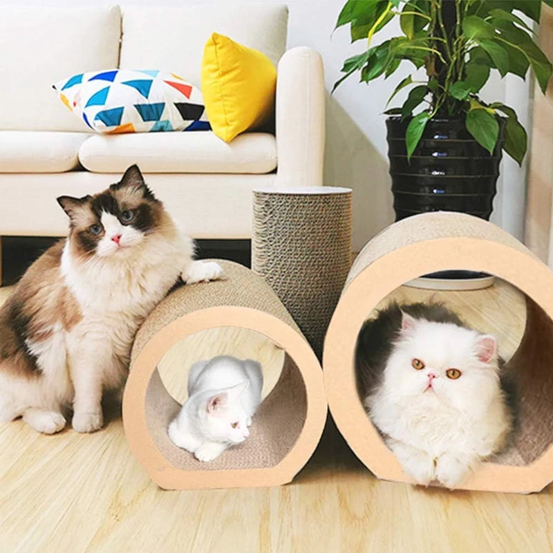 Cat Scratching Board 3 In 1 Cardboard Reversible Lounge