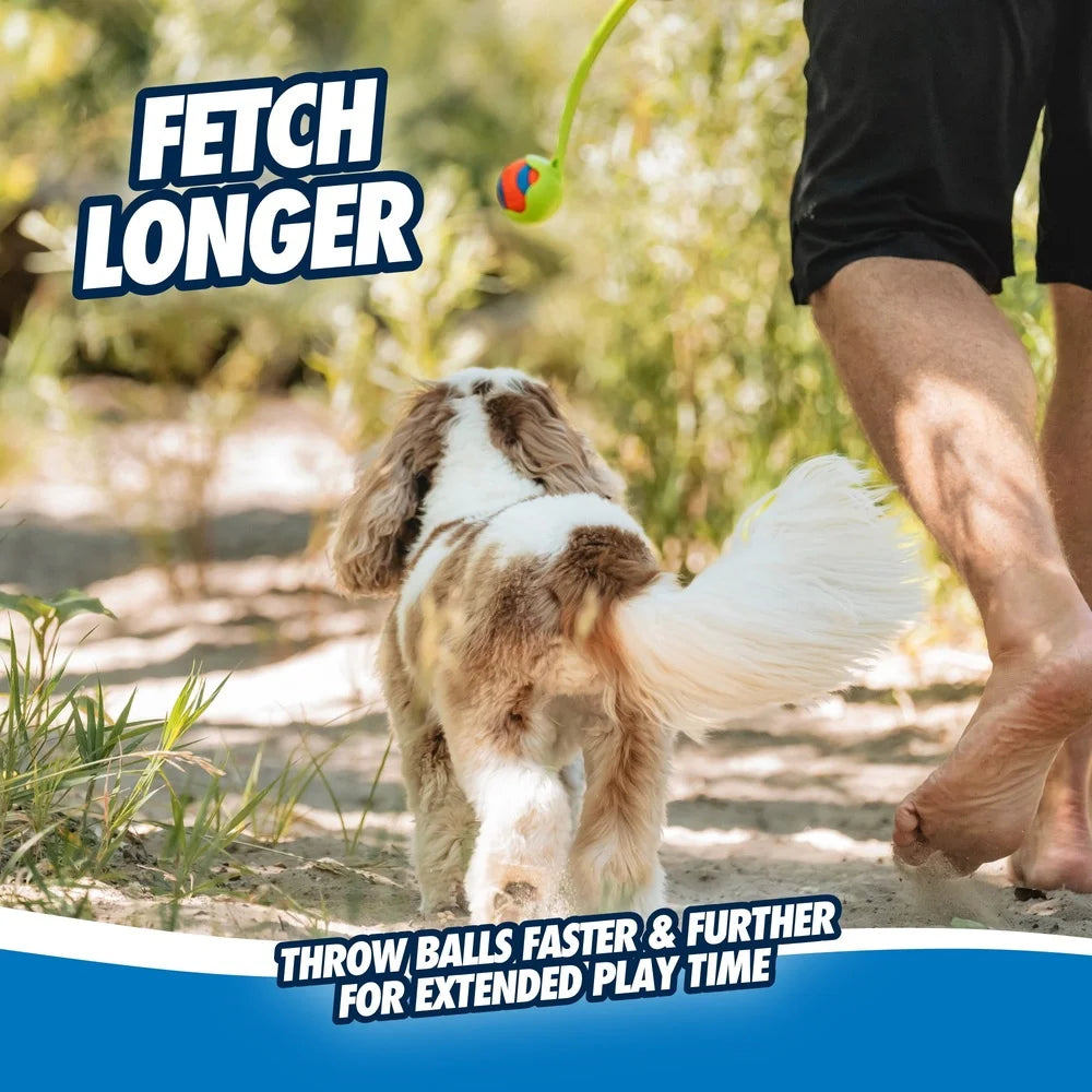 Eco Friendly Dog Ball Launcher Fetch Toy Ergonomic Handle