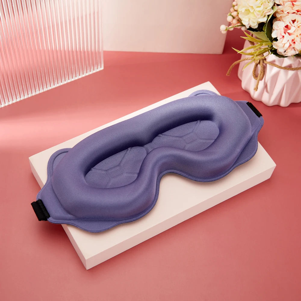 3D Sleep Mask Sleep Aid Eye Mask Block Out Light Travel