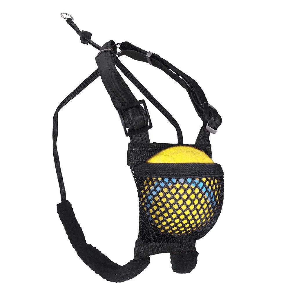 Non Pulling Dog Harness With Storage Pouch Reflective