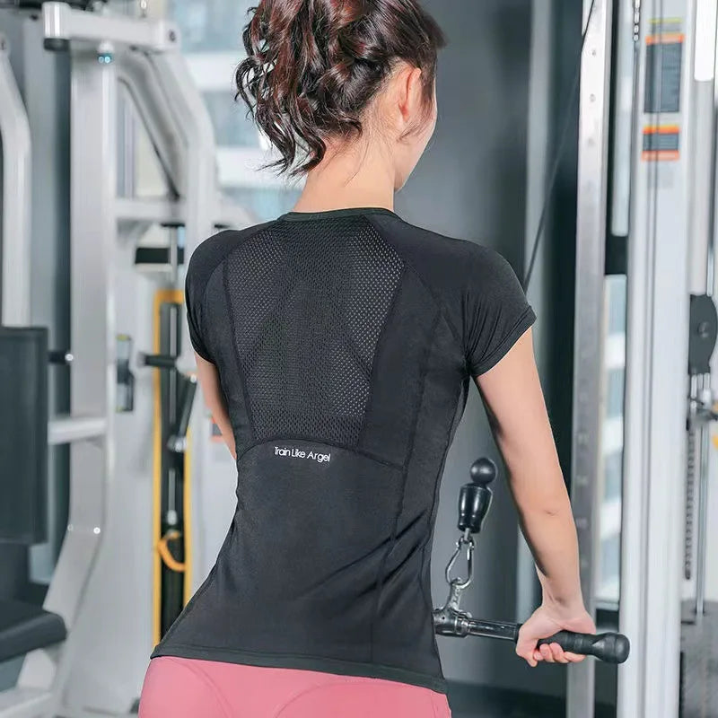 Women's Seamless Long Sleeve Sports Shirt For Fitness Yoga