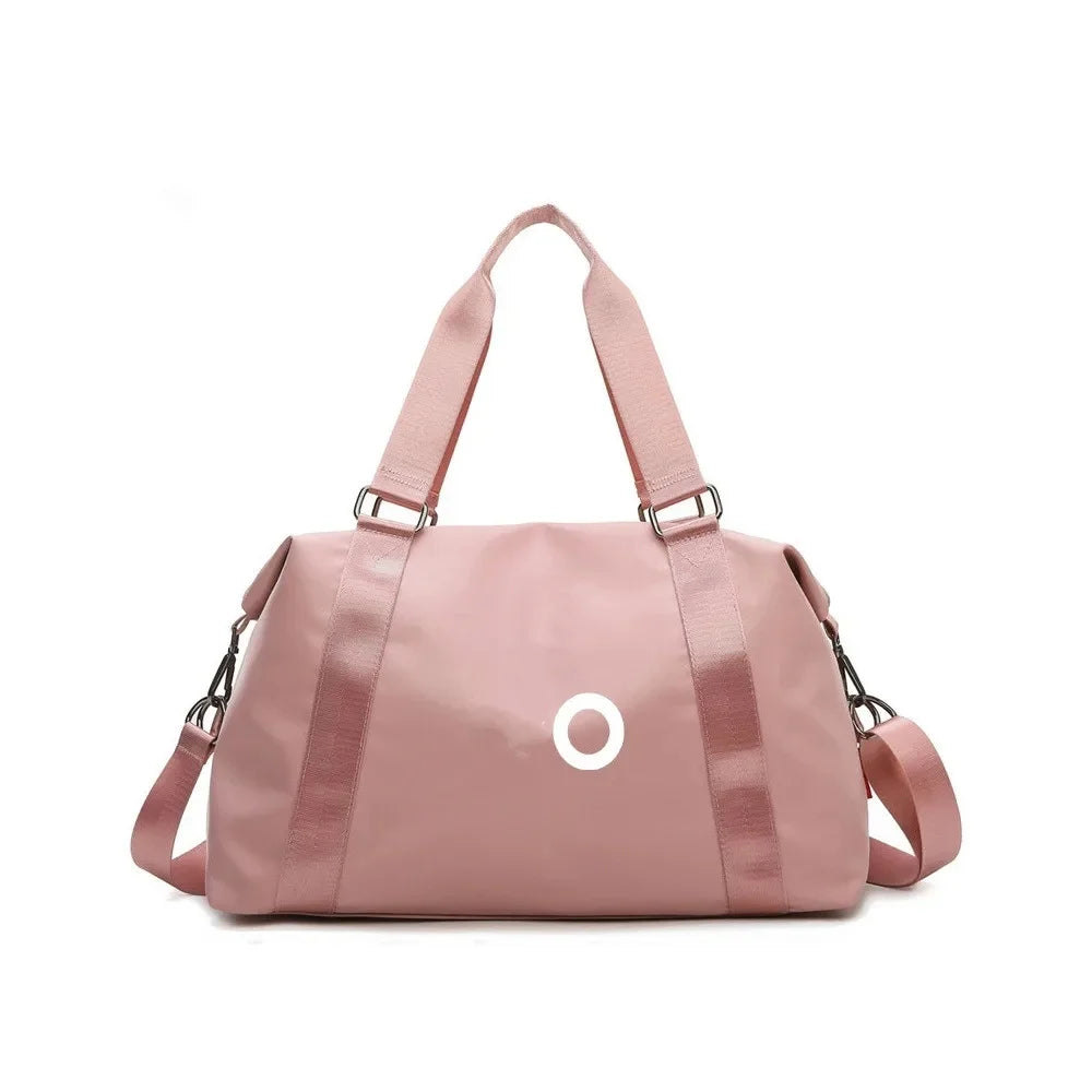 2025 Summer New Womens Yoga Fitness Bag Large Capacity Dry Wet Separation Wear Resistant Waterproof Travel Handbag