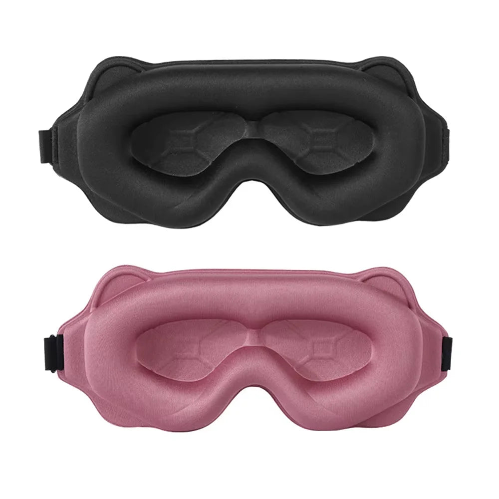 3D Sleep Mask Sleep Aid Eye Mask Block Out Light Travel