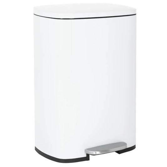 Fingerprint Proof 13 Gallon Matte Stainless Steel Trash Can