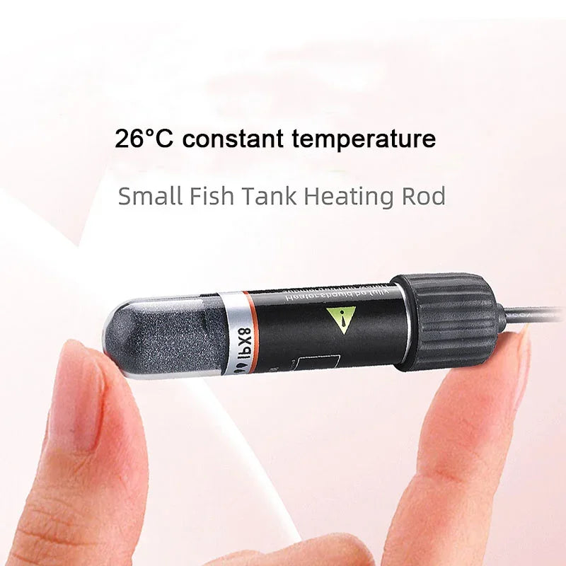USB Mini Aquarium Heater 26C Constant Temperature 10W