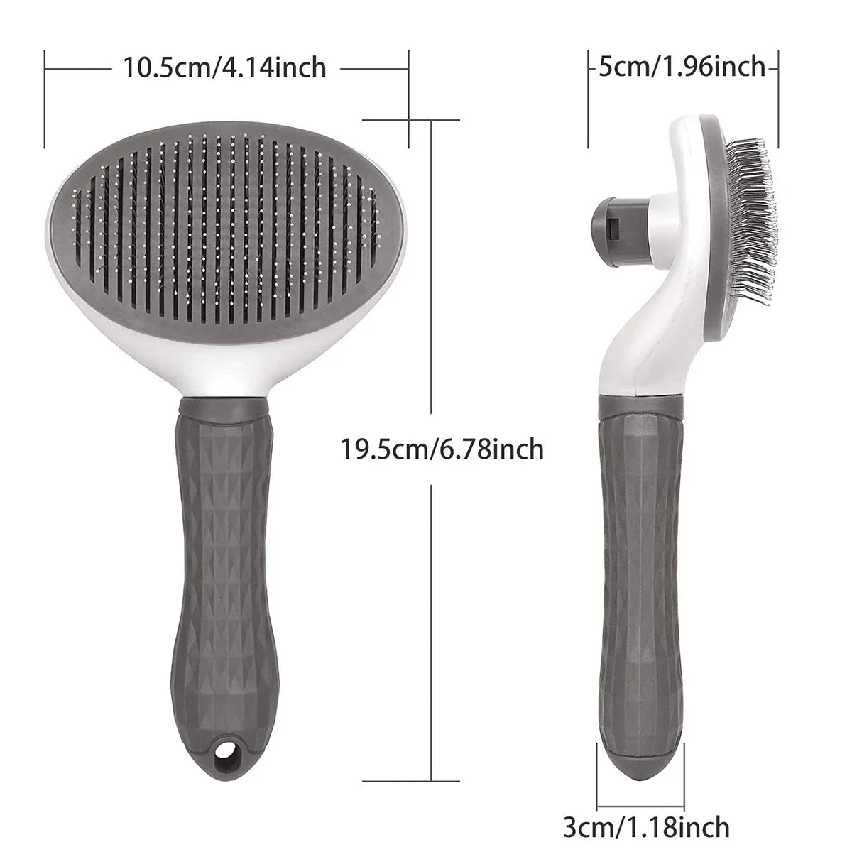 Hair Remover Brush For Dog And Cat Non Slip Stainless Steel