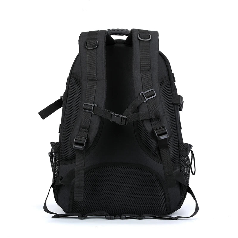 Large Capacity Hiking Backpack For Outdoor Adventures And Travel With Multiple Compartments 20 To 35 Liter Oxford