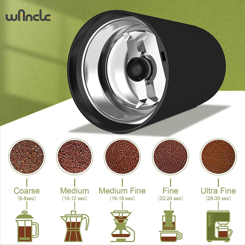 200W High Power Coffee Grinder Blade Home Appliance