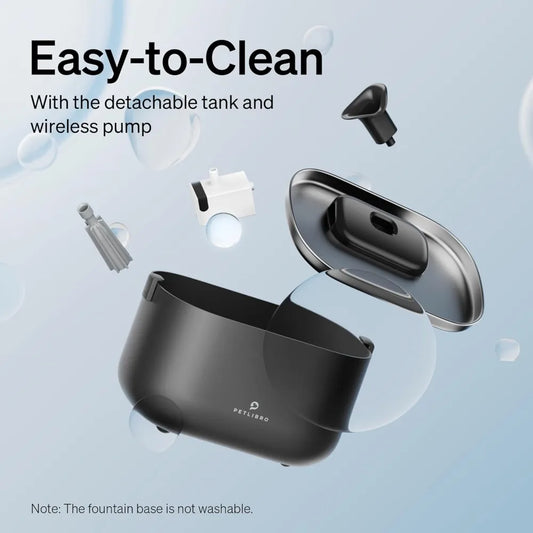 Smart Cat Water Fountain With App Control WiFi Tray