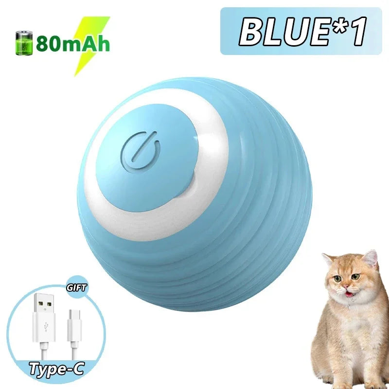 Two Pack Cat Interactive Magic Ball Toy Indoor Rolling