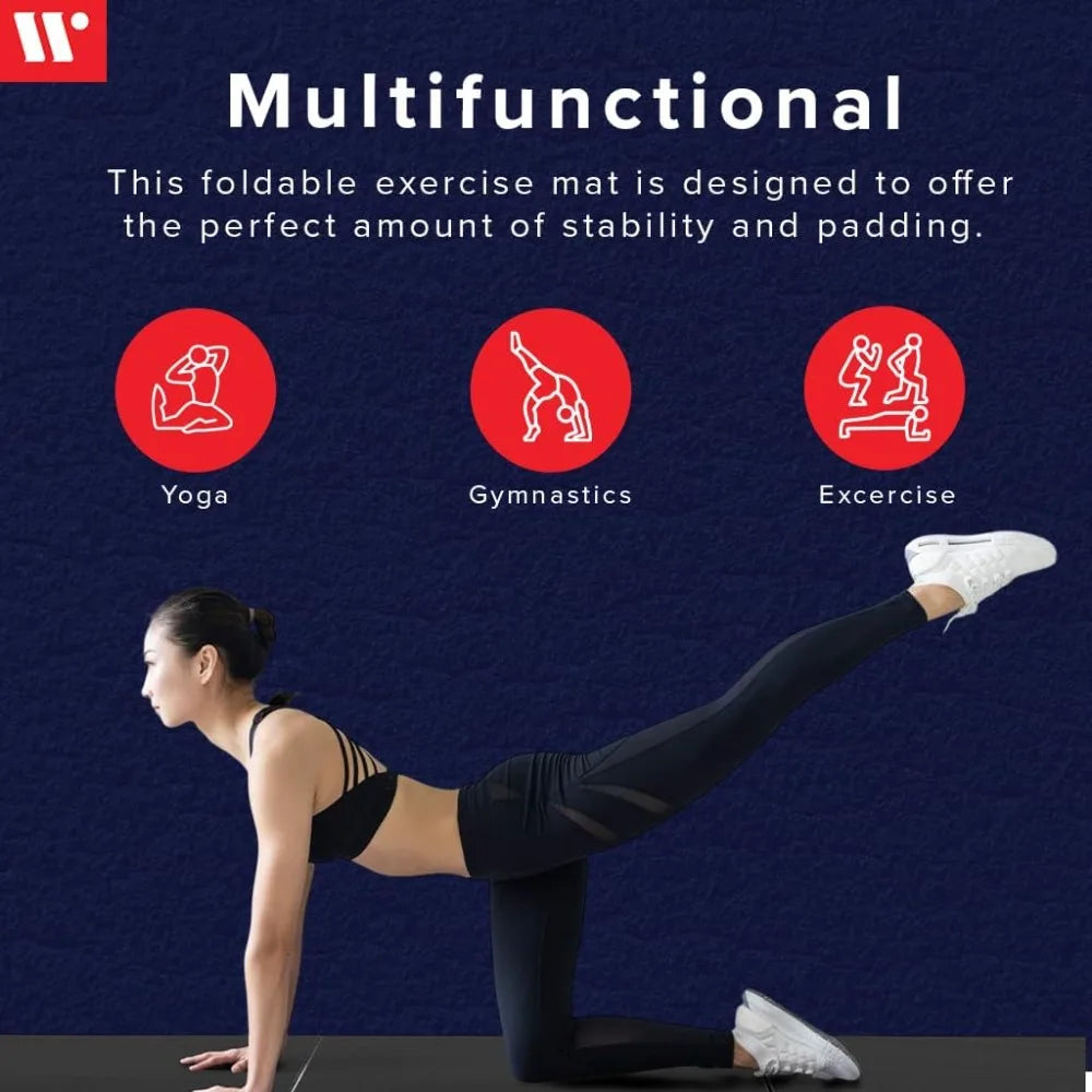 4x8 Feet PU Fitness Mat Lightweight for Home Workouts