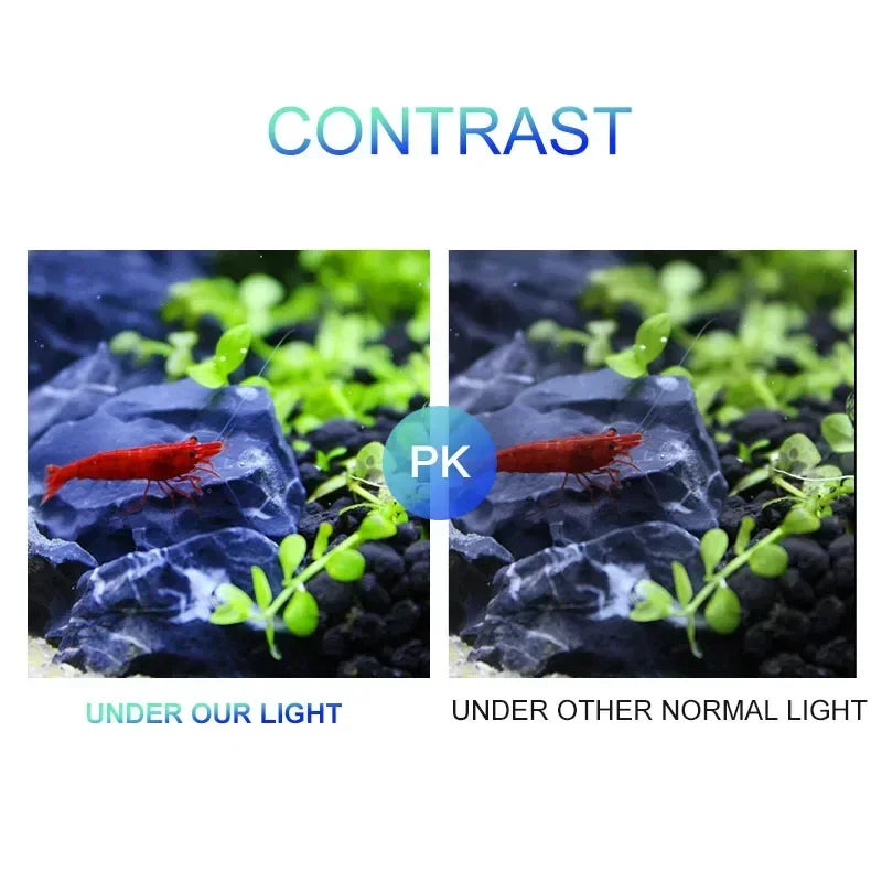 Super Slim LED Aquarium Clip On Light For Plants 5W 10W 15W