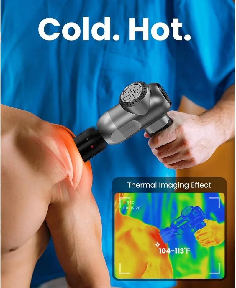 C2 Pro Massage Gun With Heat And Cold Therapy Deep Tissue