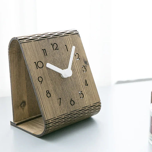 Creative Office Desk Clock Ornament For Living Room Decor