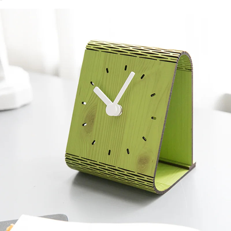 Creative Office Desk Clock Ornament For Living Room Decor