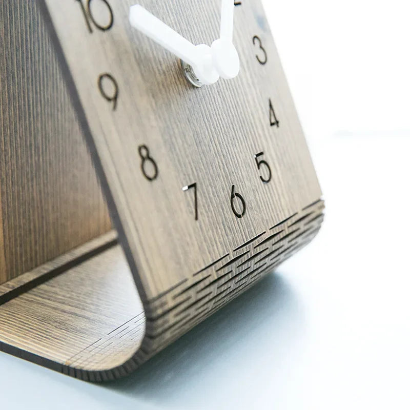 Creative Office Desk Clock Ornament For Living Room Decor