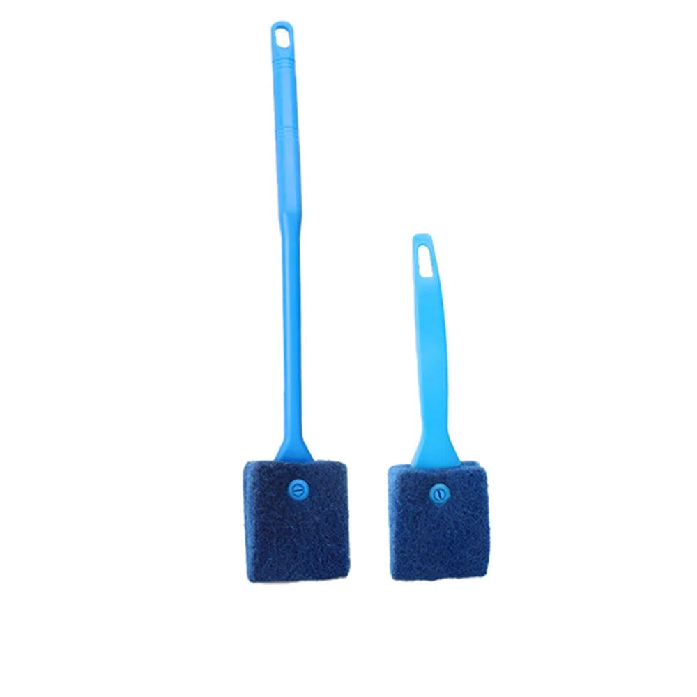 Double Sided Aquarium Algae Scraper Brush for Glass Tanks