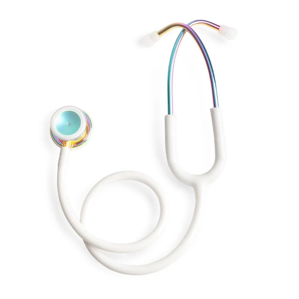 Medical Double Sided Stethoscope Professional Heart Lung Cardiology Double Head Stethoscope for Nurse Student and Vet