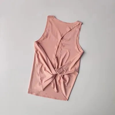 Womens Sleeveless Gym Tank Tops Yoga Sports Vest Breathable