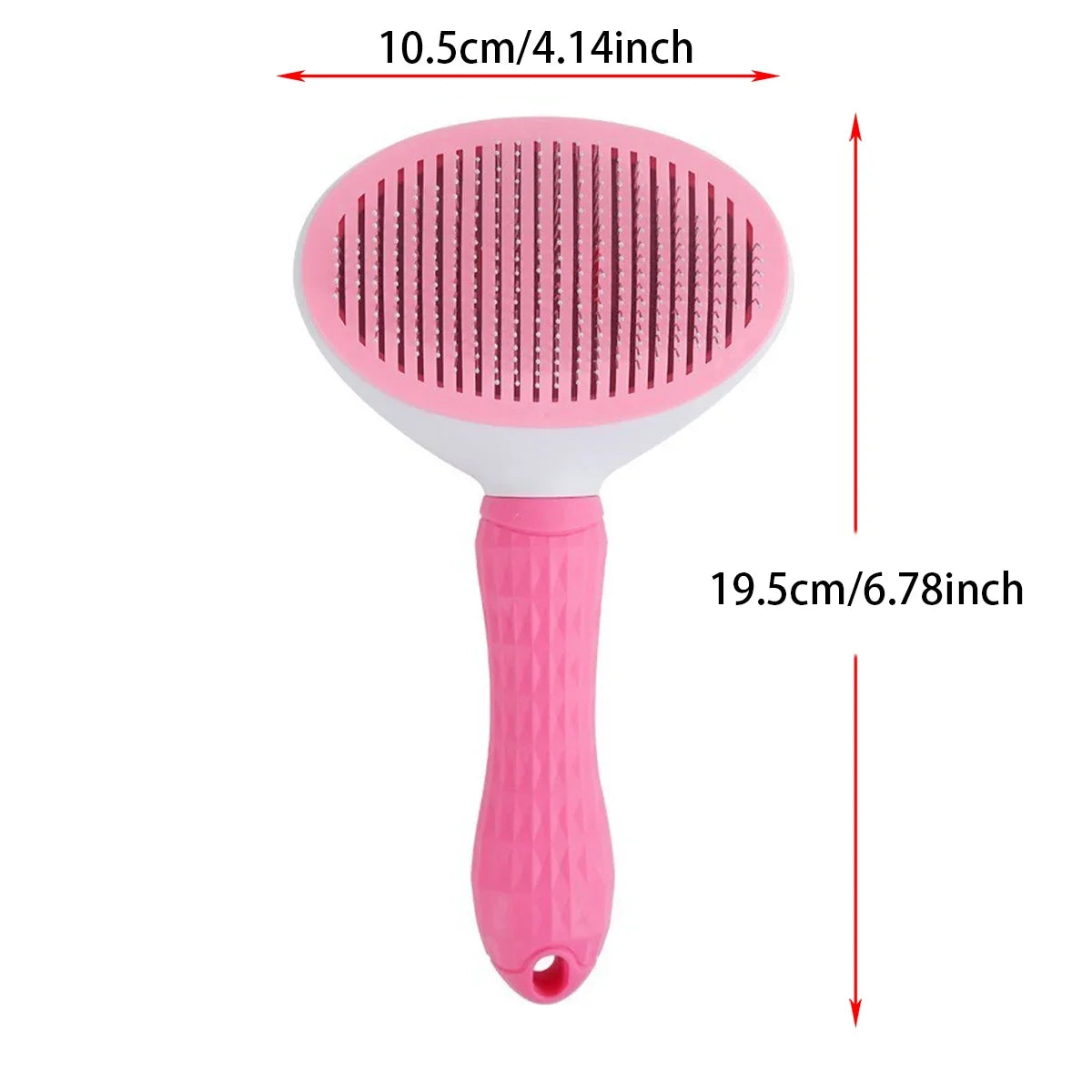 Hair Remover Brush For Dog And Cat Non Slip Stainless Steel