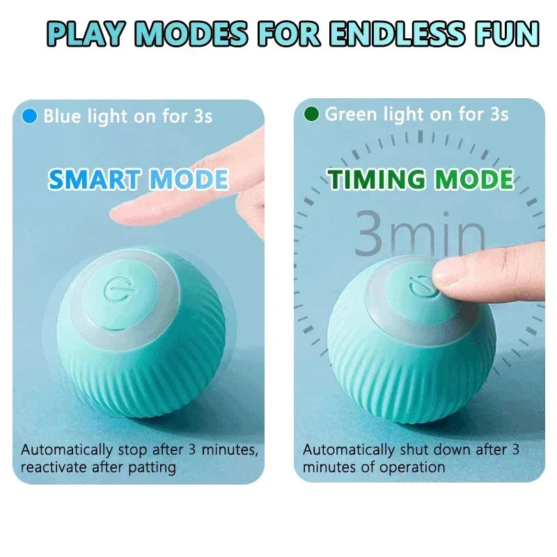 Two Pack Cat Interactive Magic Ball Toy Indoor Rolling