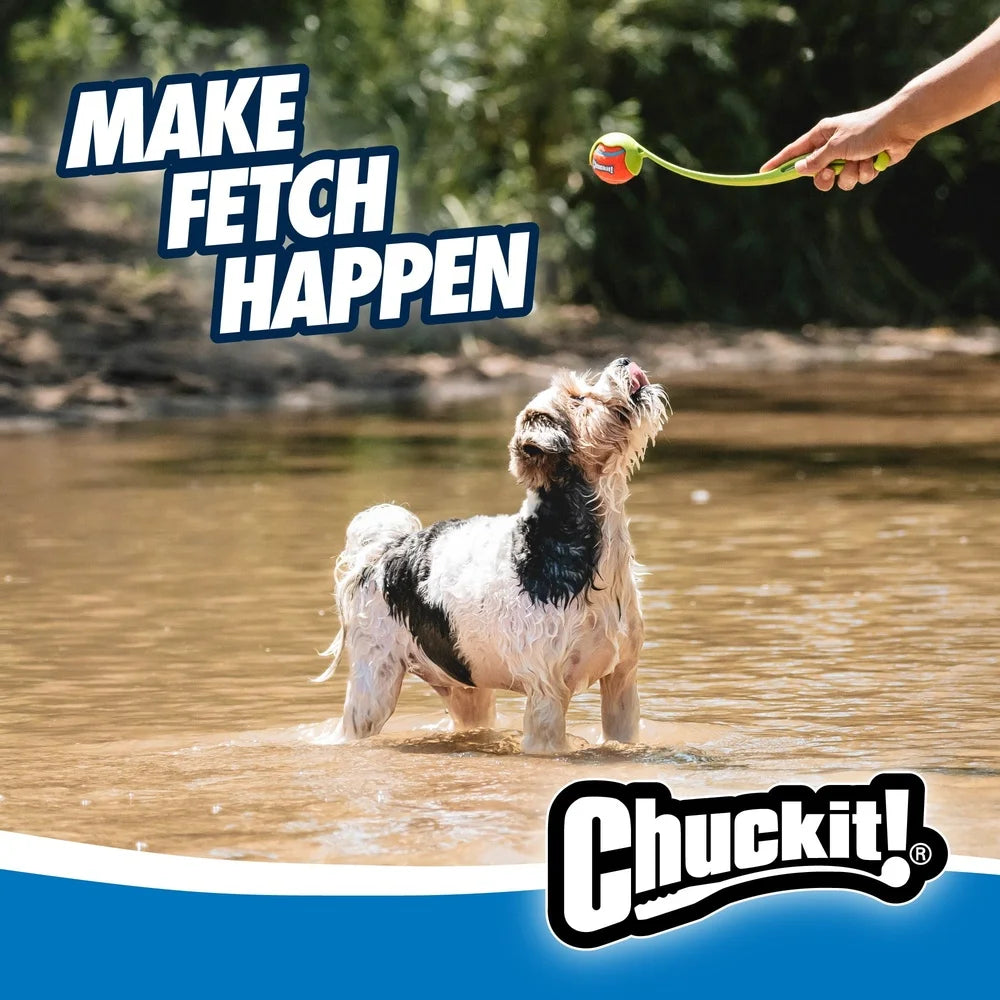Eco Friendly Dog Ball Launcher Fetch Toy Ergonomic Handle