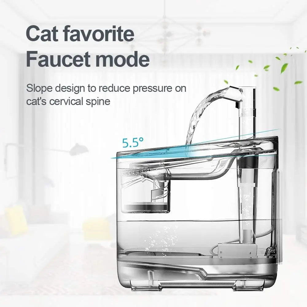 NPET Cat Water Fountain WF050TP 1.5L Automatic Faucet Kit