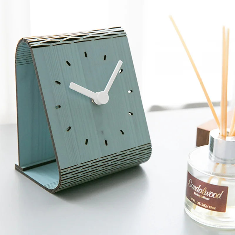 Creative Office Desk Clock Ornament For Living Room Decor