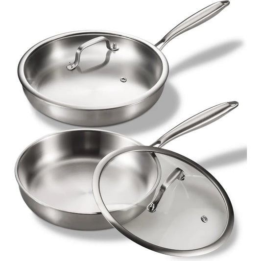 Stainless Steel Tri Ply Cookware Set Induction Nonstick