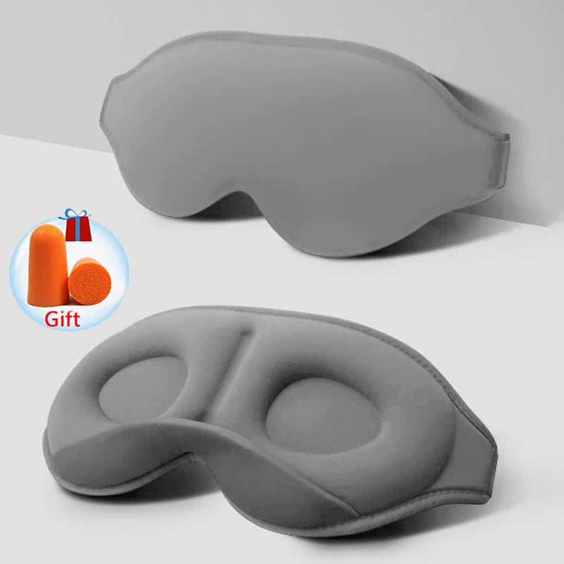 3D Sleeping Mask Blockout Light Eye Mask For Travel