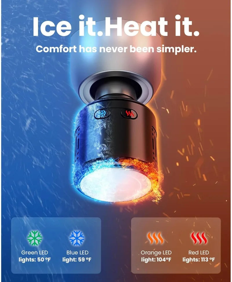 C2 Pro Massage Gun With Heat And Cold Therapy Deep Tissue