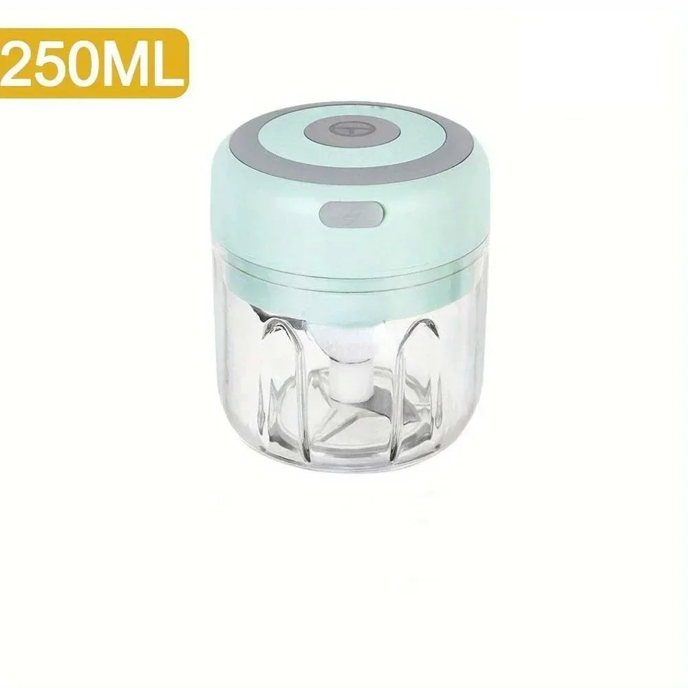 250ml Electric Garlic Chopper Meat Grinder Garlic Masher
