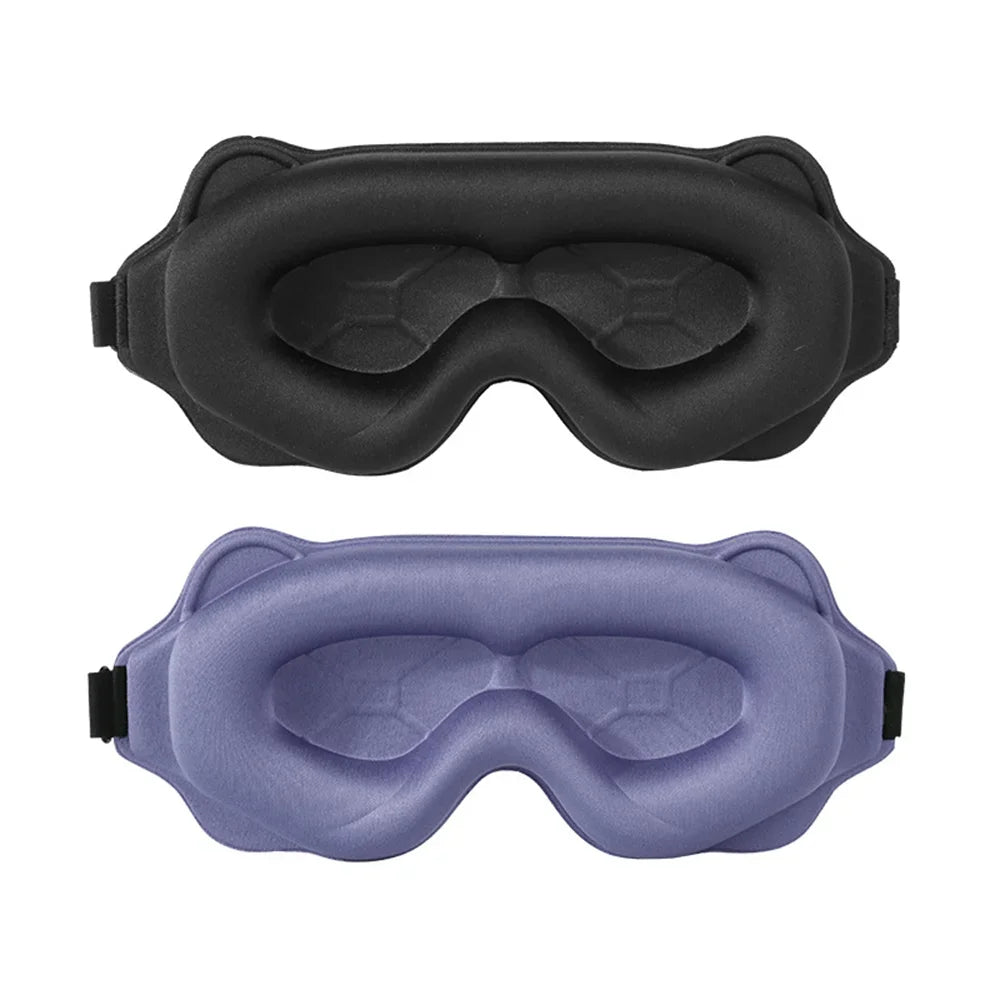 3D Sleep Mask Sleep Aid Eye Mask Block Out Light Travel