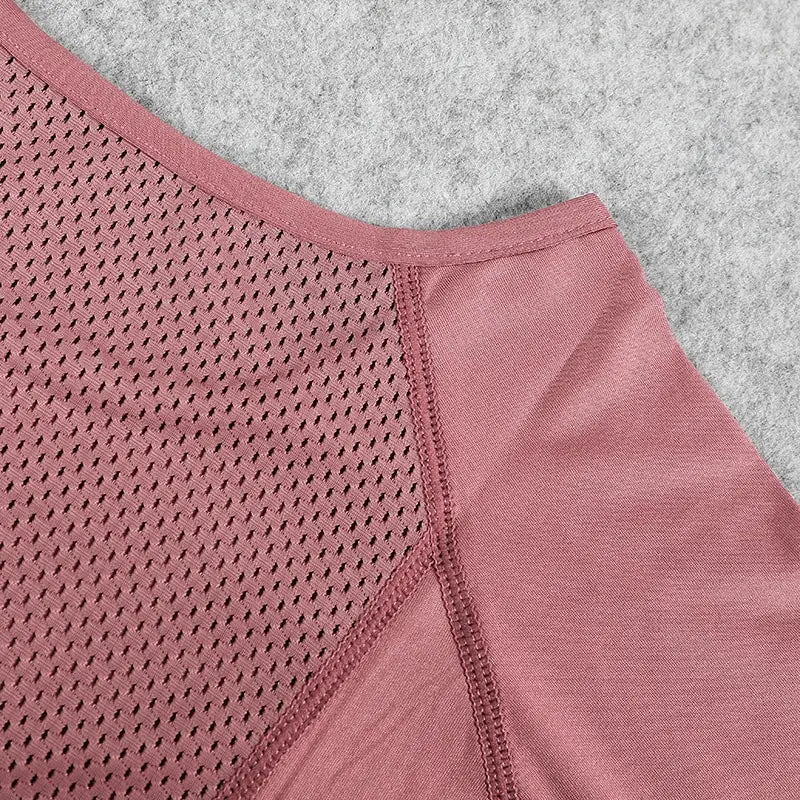 Women's Seamless Long Sleeve Sports Shirt For Fitness Yoga