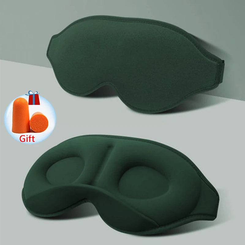 3D Sleeping Mask Blockout Light Eye Mask For Travel