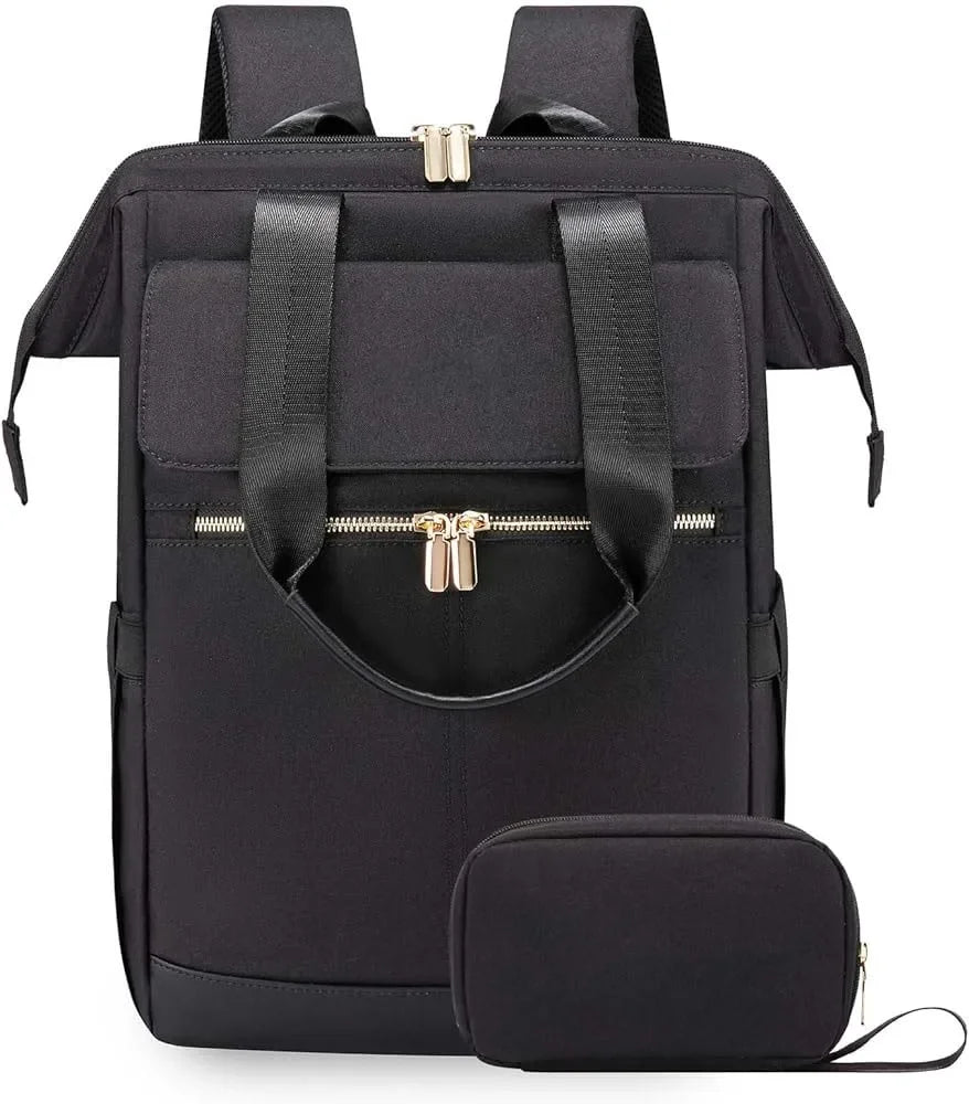 Cream Colored Womens Travel Laptop Backpack Softback Large Capacity 36 To 55 L For Cross Border Travel
