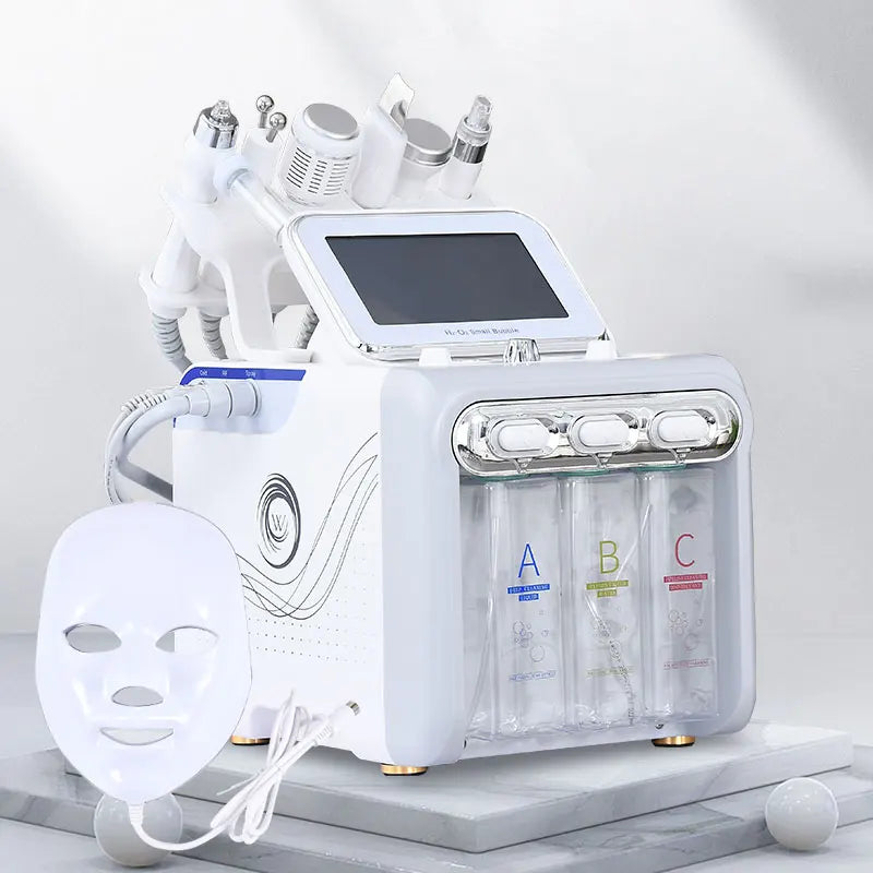 7 In 1 H2O2 Skin Cleansing Hydrofacial Machine Home Use