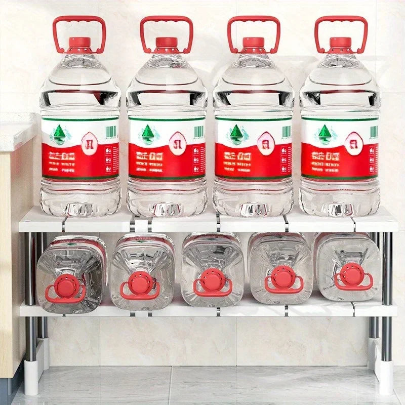 Expandable Stainless Steel Kitchen Sink Storage Rack