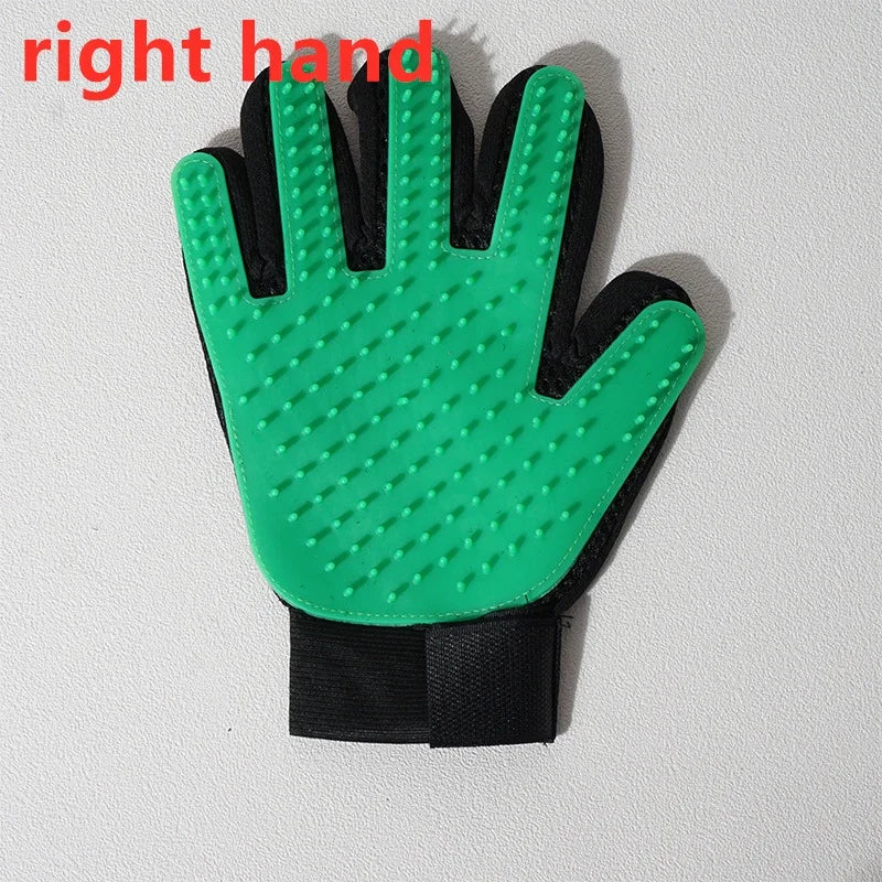 Pet Glove Cat Grooming Glove Deshedding Brush For Cats And Dogs Hair Remover Massage Brush