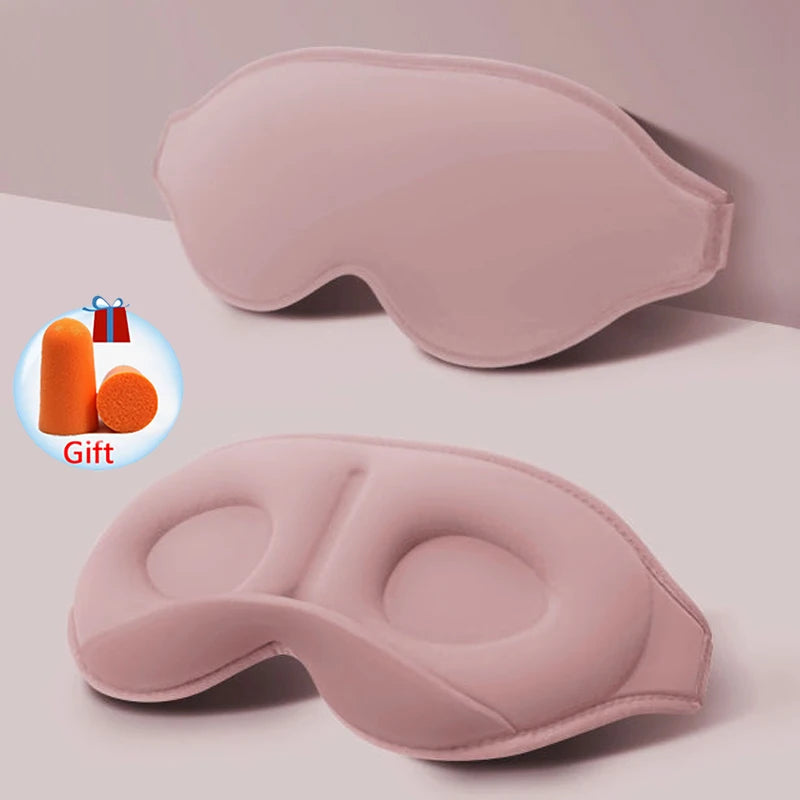 3D Sleeping Mask Blockout Light Eye Mask For Travel