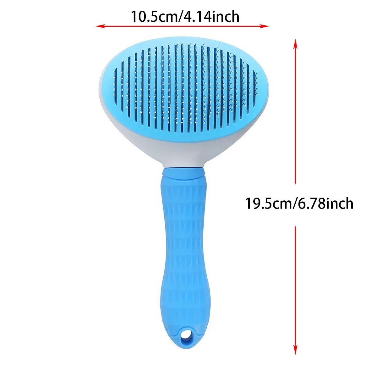 Hair Remover Brush For Dog And Cat Non Slip Stainless Steel
