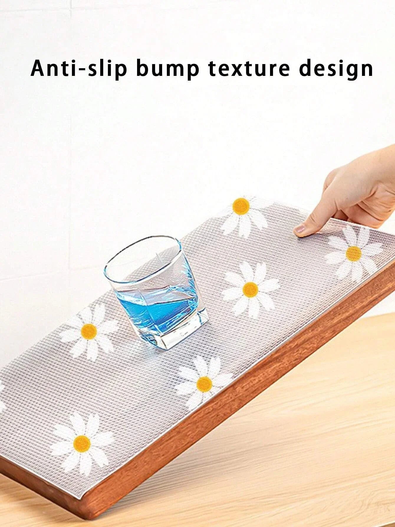 Daisy Shelf Liner 1 Roll EVA Waterproof Drawer Mat