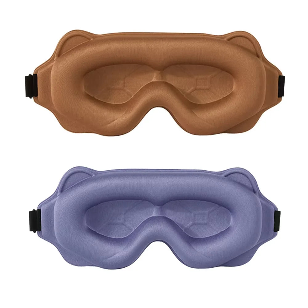 3D Sleep Mask Sleep Aid Eye Mask Block Out Light Travel