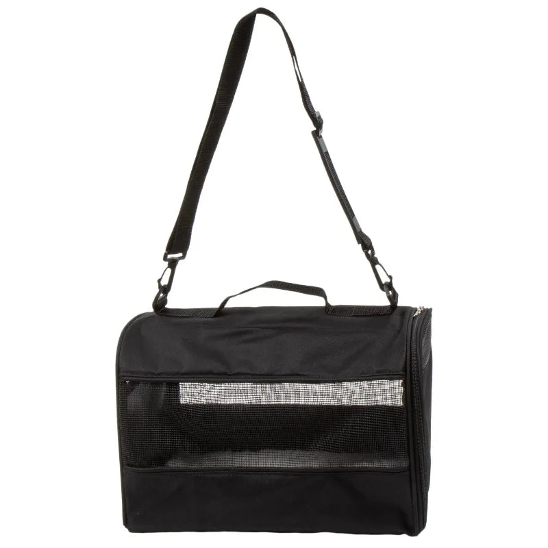 Small Pet Carrier With Removable Adjustable Shoulder Strap