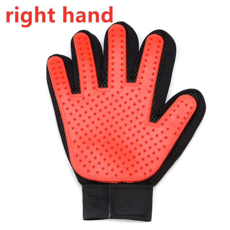 Pet Glove Cat Grooming Glove Deshedding Brush For Cats And Dogs Hair Remover Massage Brush