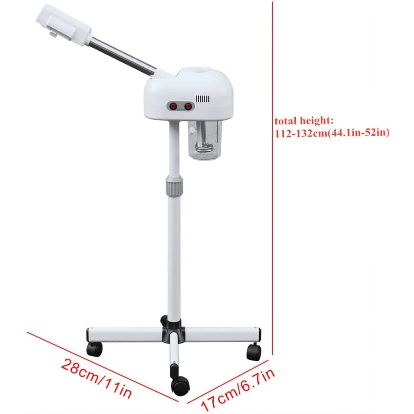Professional Facial Steamer 360 Degree Rotating Nozzle